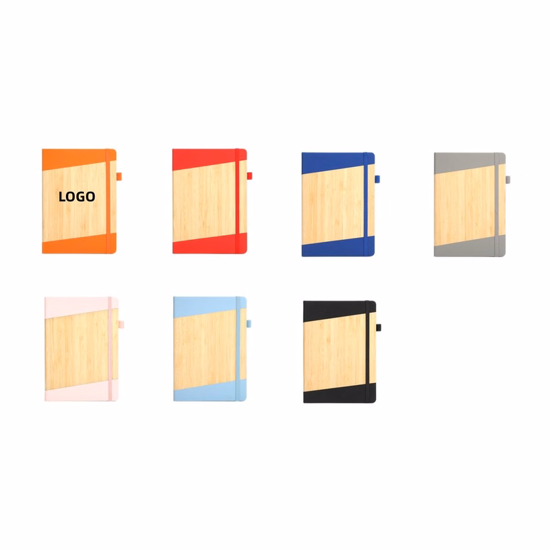 Woodgrain Patchwork Notebook