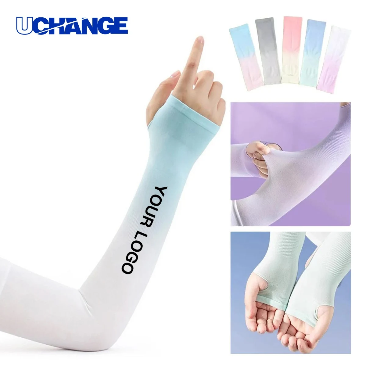 Nylon Breathable Sports Cooling Sleeve Cover for Outdoor Use 1