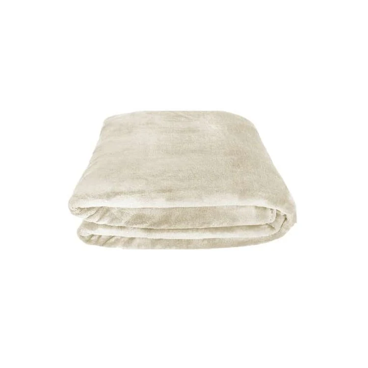 50"x60" Mink Touch Luxury Blanket - Cream 1