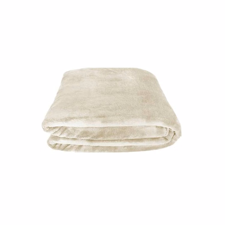 50"x60" Mink Touch Luxury Blanket - Cream