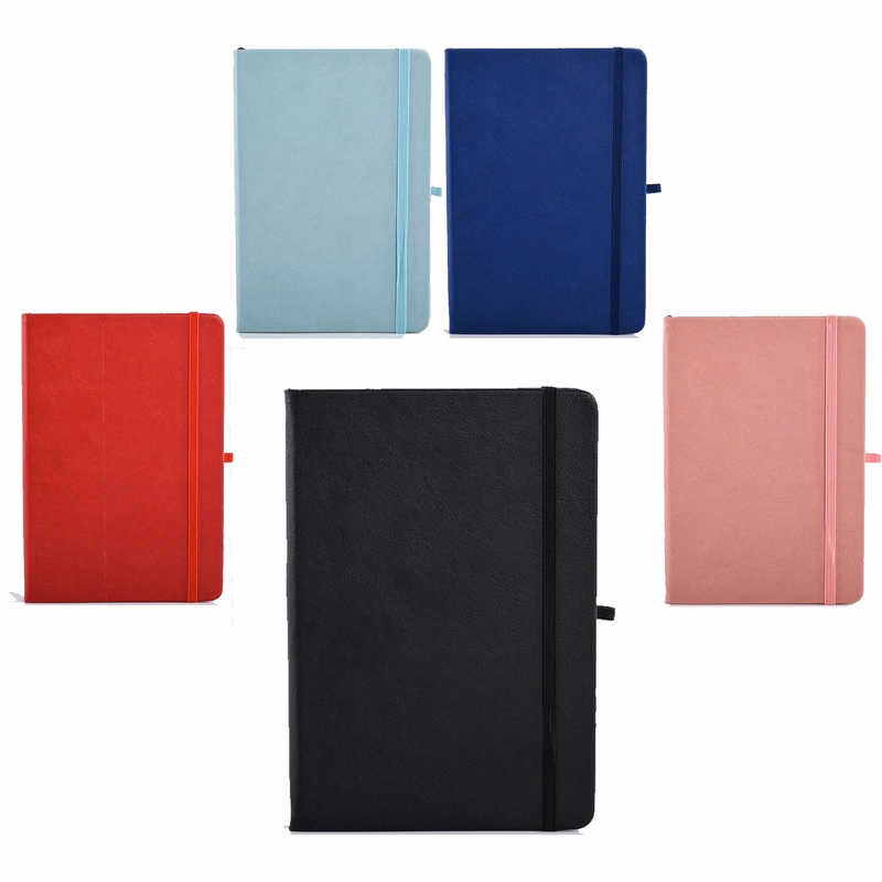 Classic PU Leather Journal Book 5.5"W x 8.5"H