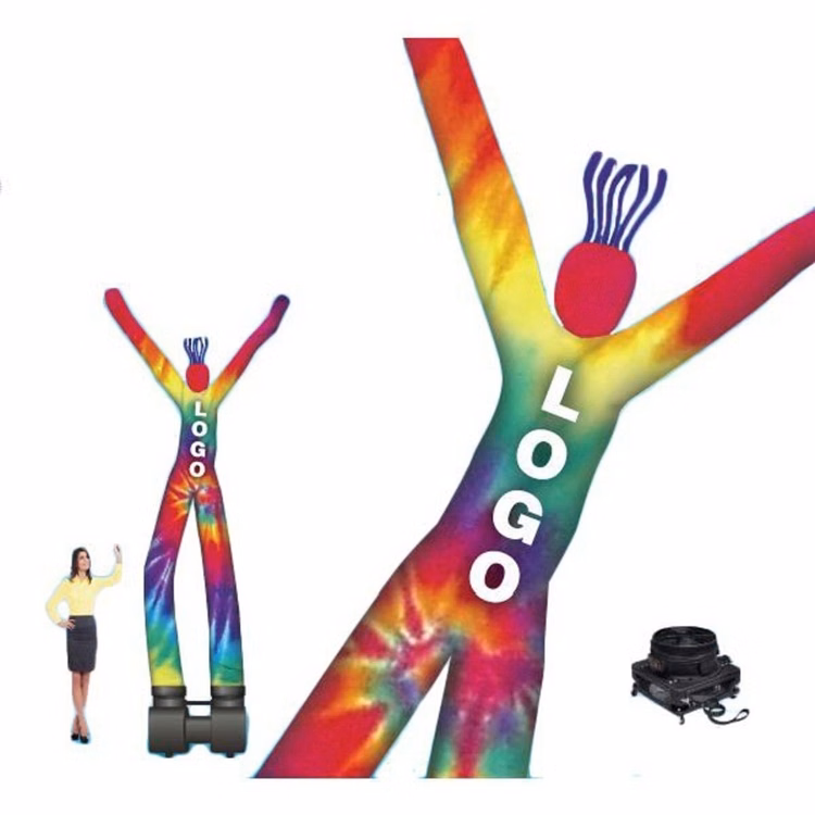 12 ft Inflatable Dancers 2 Legged Fabic with 12" Fan