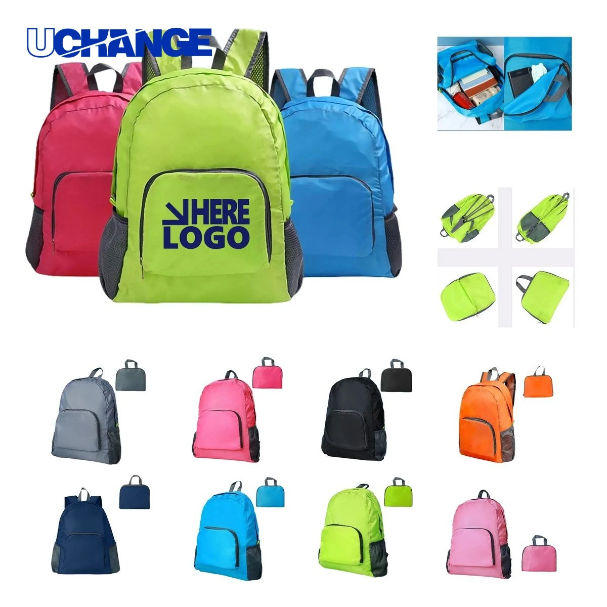 Foldable Waterproof Travel Backpack 1
