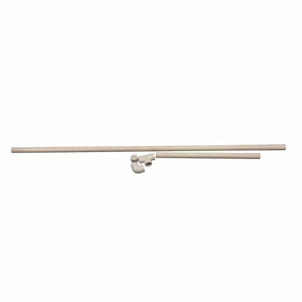 2 PVC Pole with 12' Cross Bar