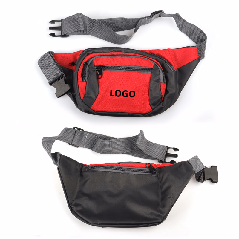 Nylon waist bag sports waist bag large capacity waterproof stall business mobile phone change cashie