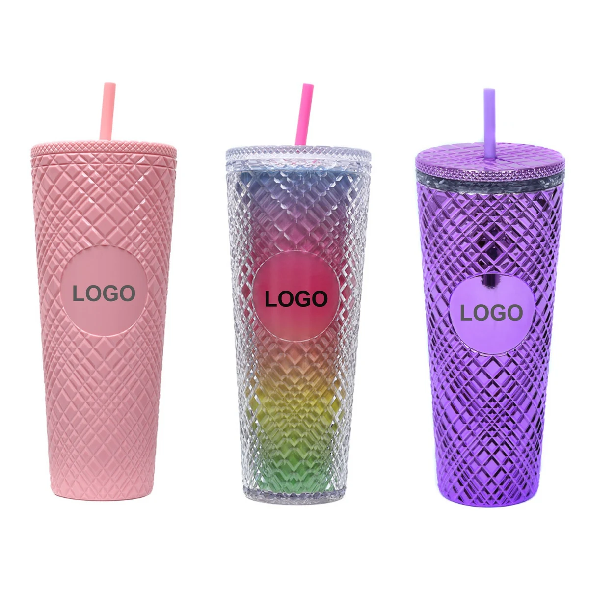 26oz Plastic Straw Cup (direct import) 1