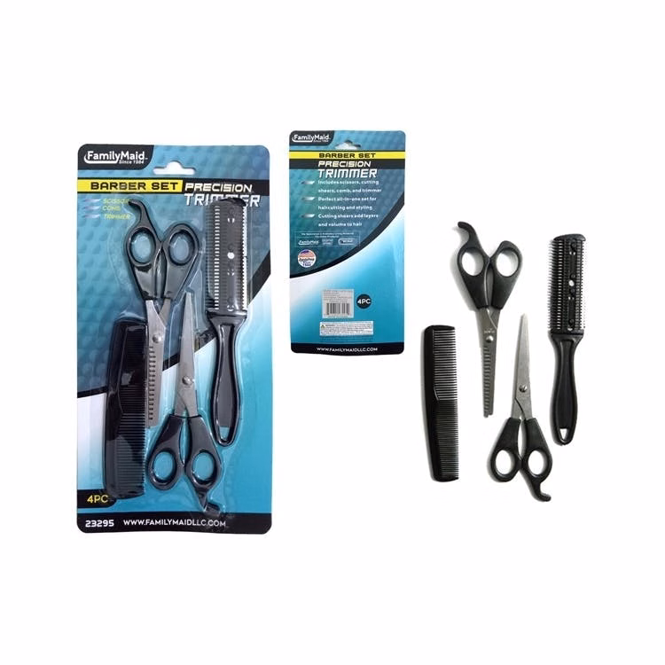 Precision Trimmer Barber Sets - 4 Piece