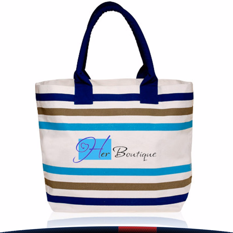 Sutora Stripe Tote Bags
