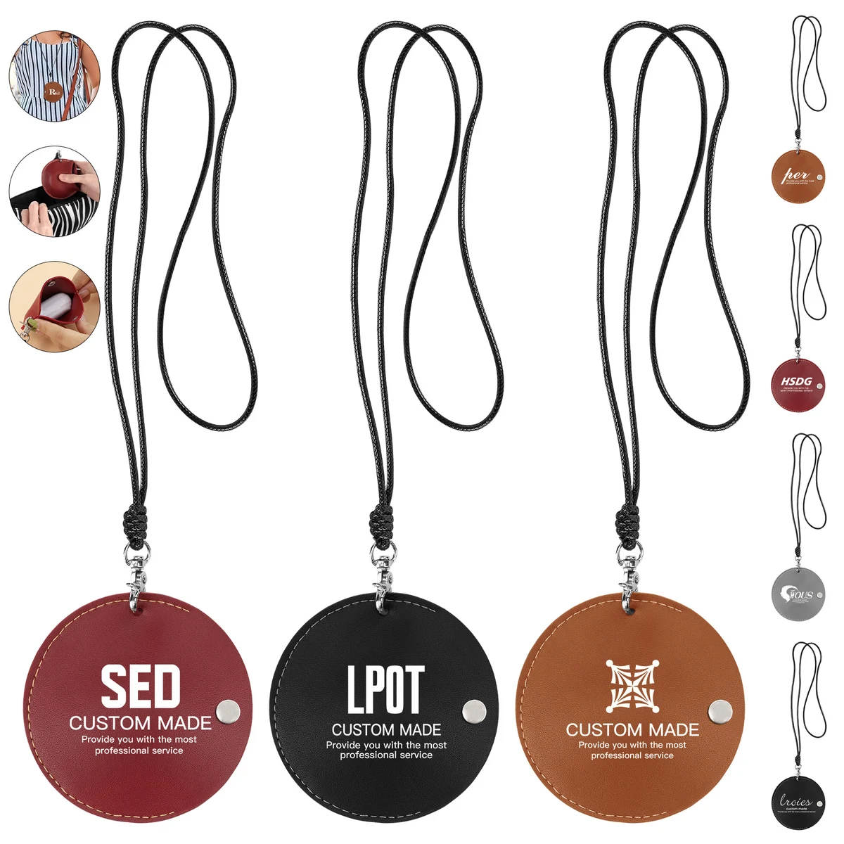 Hanging Neck Earphone Pouches 1