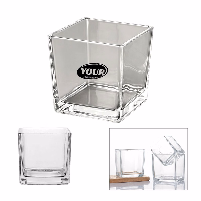 Multipurpose Square Glass Cup