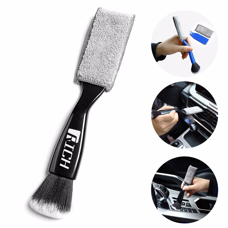 Double Ended Car Interior Cleaning Brush