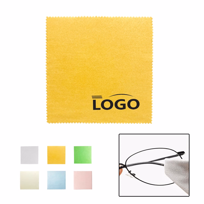 MOQ:20pcs Dual-Sided Sunglasses Cleaning Cloth