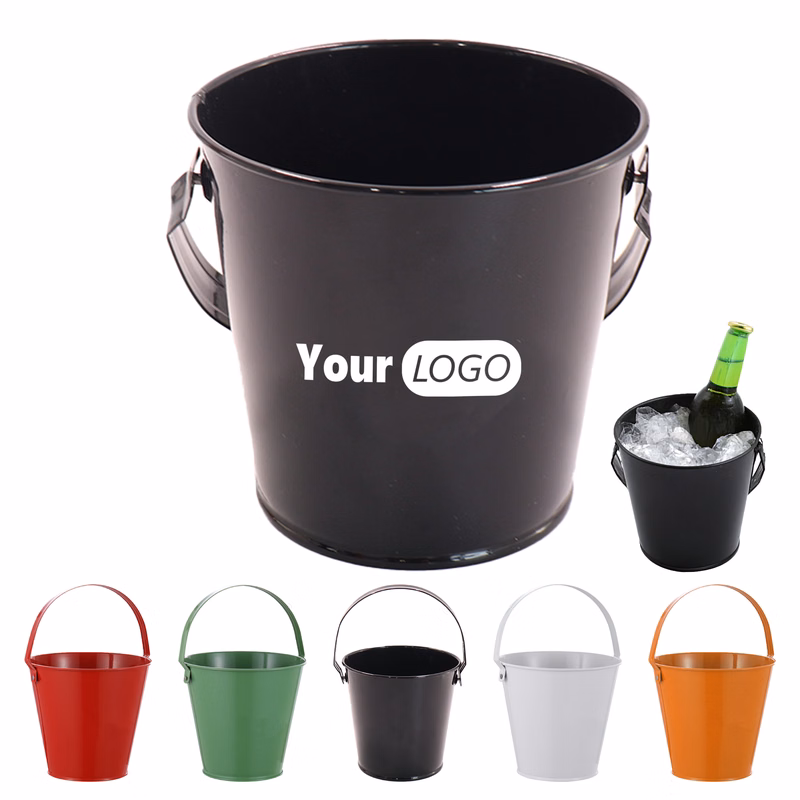 Metal Drink Ice Bucket