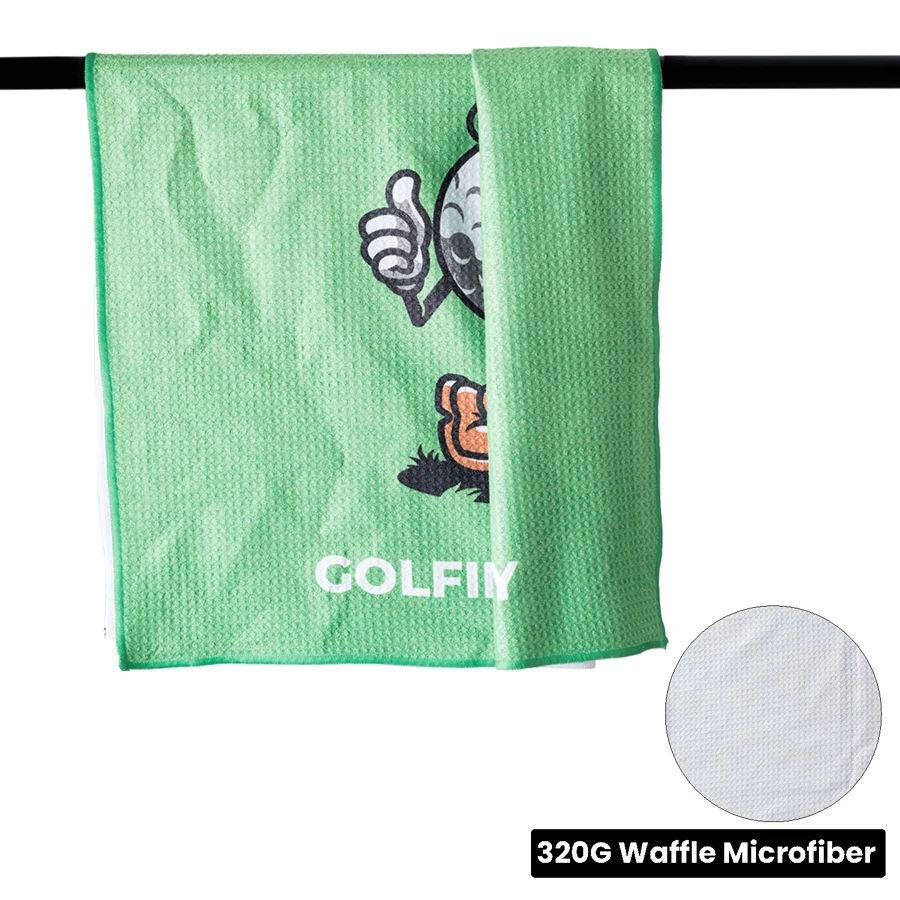 Quick-Dry Microfiber Waffle Sports Towel - 20" x 30" 1