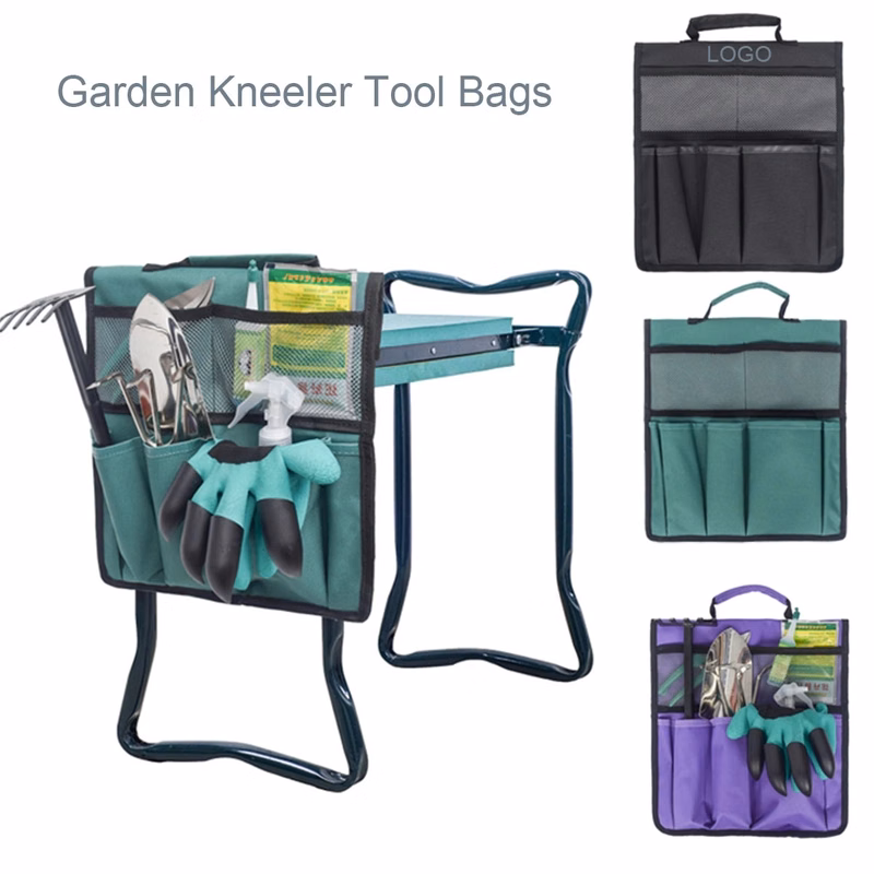 Gardening Storage Tote Kneeler Tool Bags