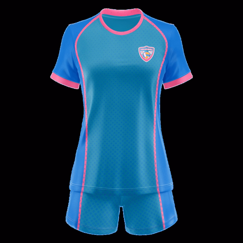 Women's Premium Sublimation Volleyball Set - Poly Interlock