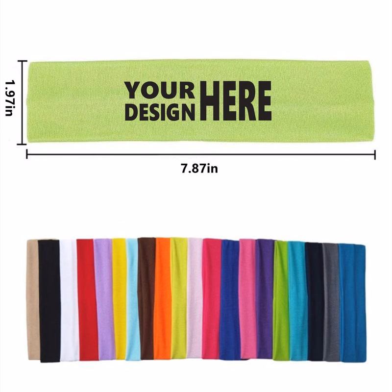 Solid Color High Stretch Headband
