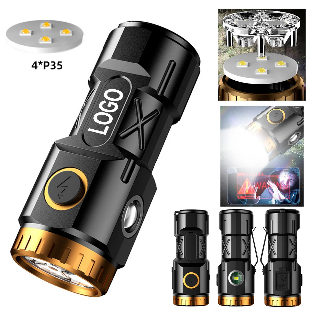 Mini High-Intensity Flashlight 1