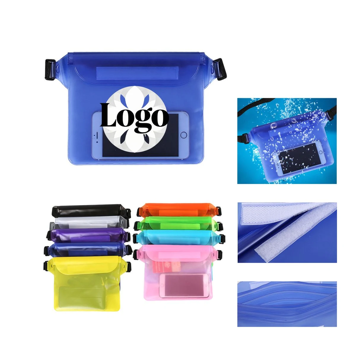 Beach PVC Waterproof Waist Bag 1