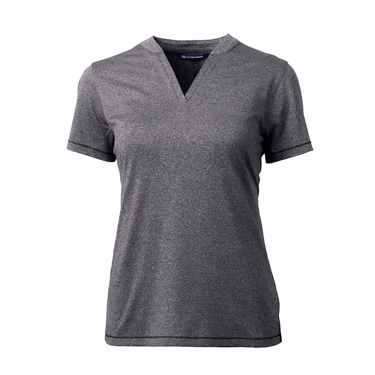 Cutter and Buck Ladies Forge Heather Stretch Blade Top
