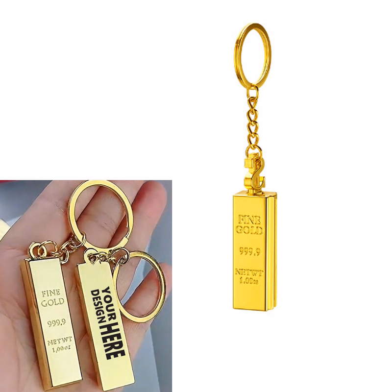 Gold Keychain