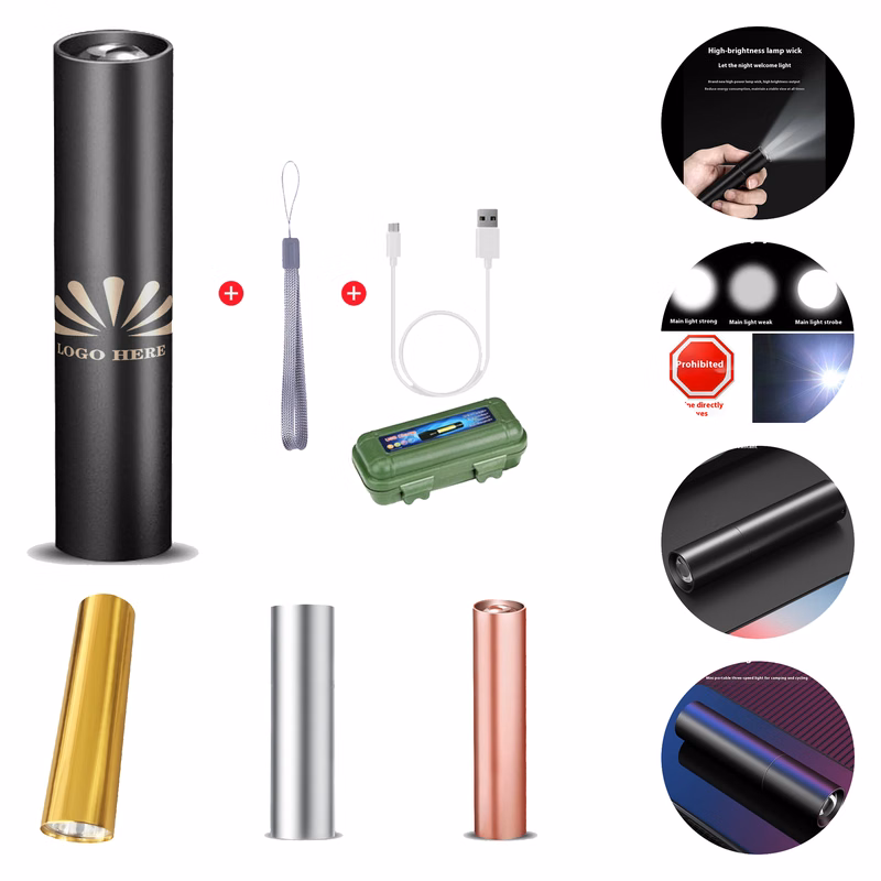 MOQ 50pcs Portable Multi-Function Mini Torch