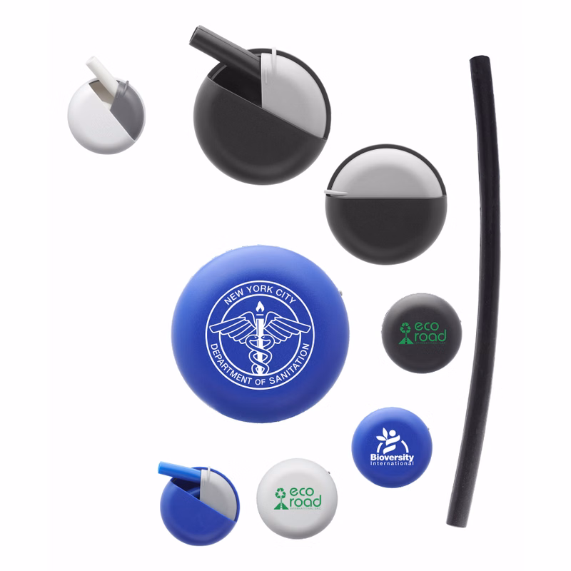 Eco Reusable Silicone Straw In Case