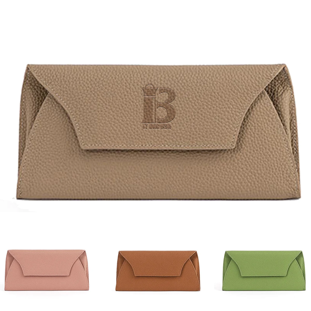 Ultra Slim Thin Genuine Leather Womens Wallet 1