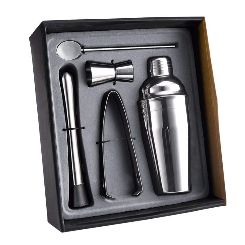 Mixology Cocktail Shaker Set With Gift Box