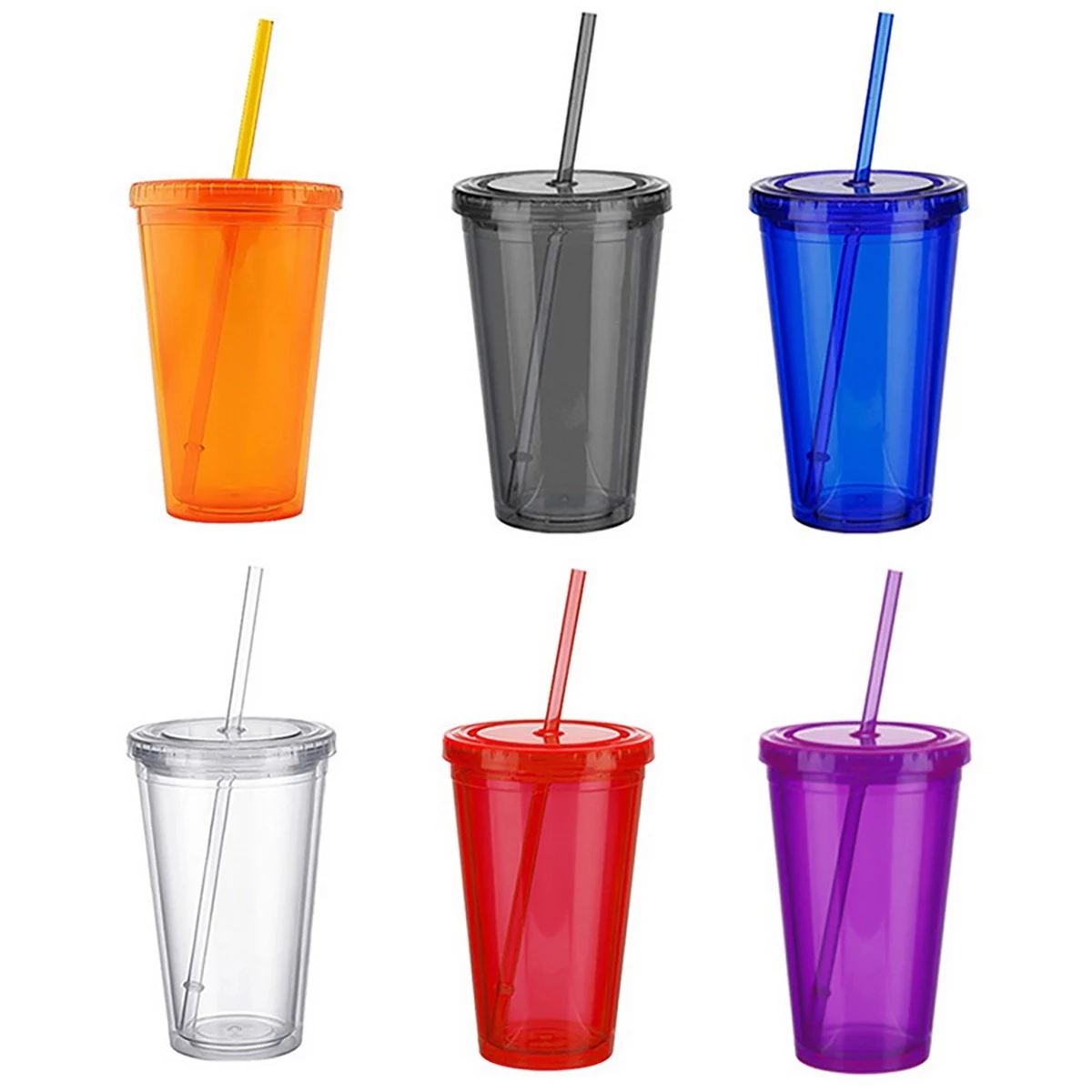 16Oz Double Wall Cold Drink Tumbler 1