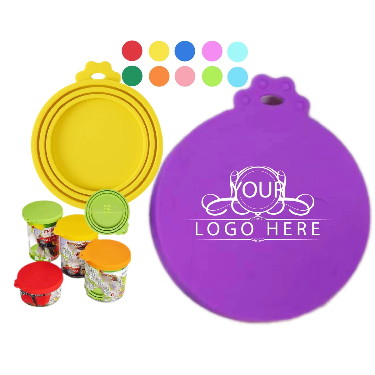 Pet Food Can Covers Lids 1