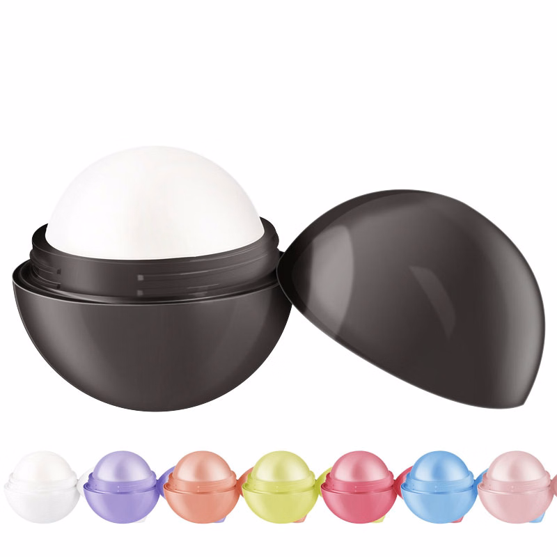Round Soft Touch Lip Balm