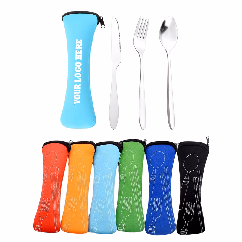 3-Piece Tableware Set With Knife Fork And Spoon MOQ 50PCS