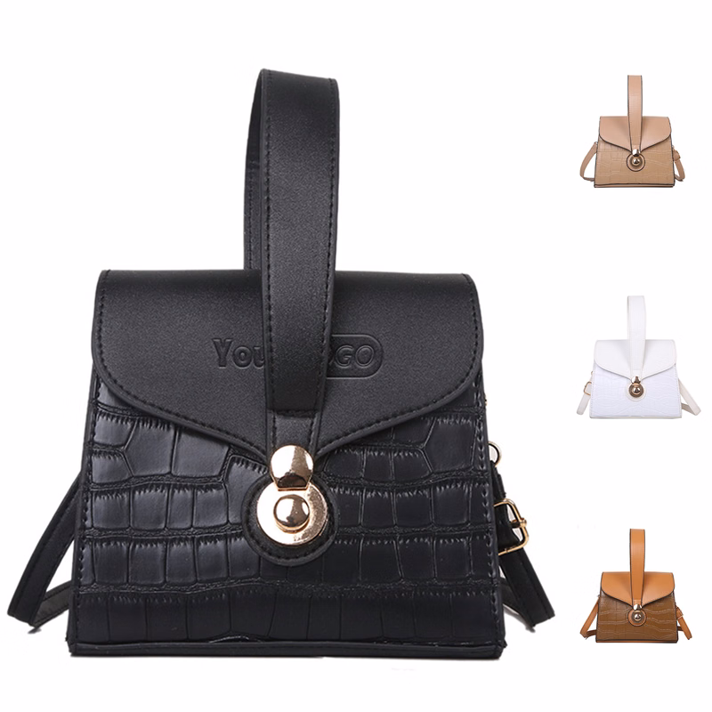 PU Niche design with a shoulder lock clasp cross-body bag