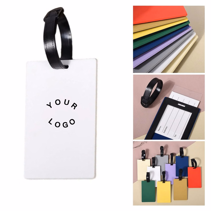 Durable Silicone ID Tag for Travel Bags
