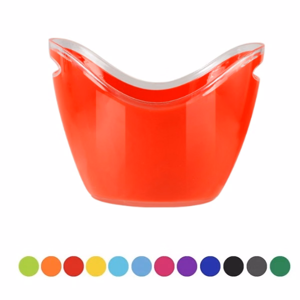 Clear Plastic Drink Cooler Tub