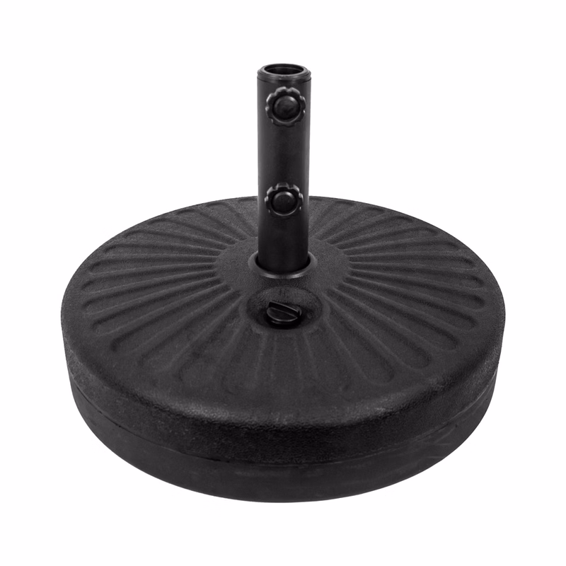 Patio Umbrella Base - Free-Standing Durable High-Density Textured Plastic