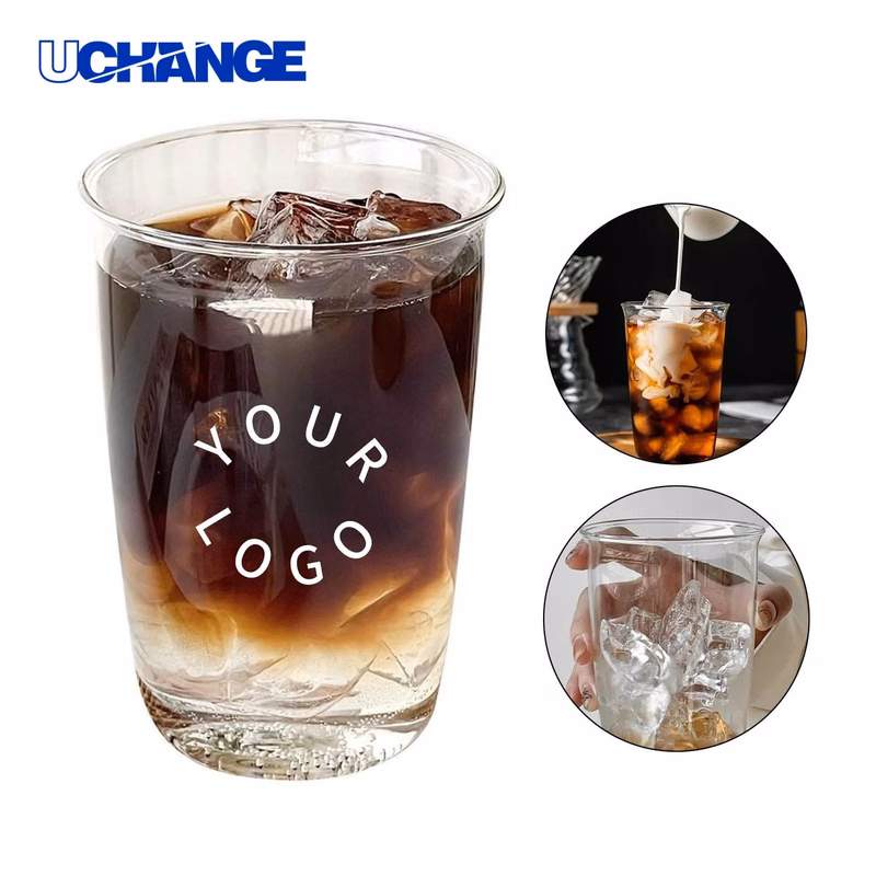 14 oz Clear Glass Tumbler