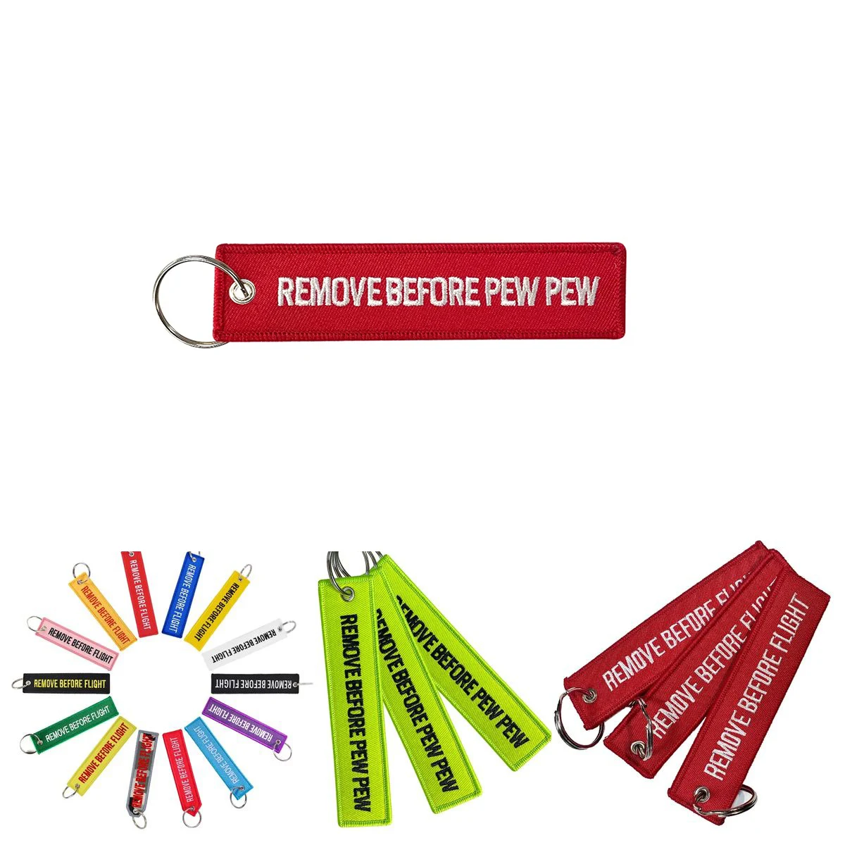 Travel Style Flight Keychain for Bags or Backpacks 1