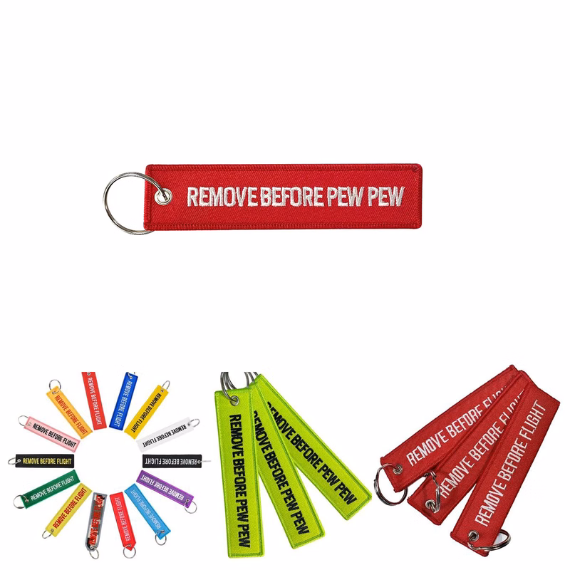 Travel Style Flight Keychain for Bags or Backpacks