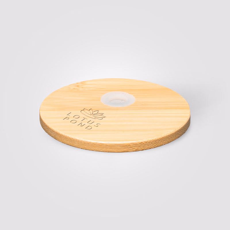 Cádiz Glass Bamboo Lid Tumbler – 18 oz.