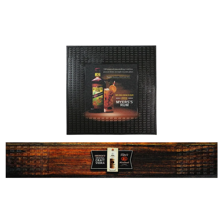 Bar Impressions Countertop Indoor Mat (14"x14") 1