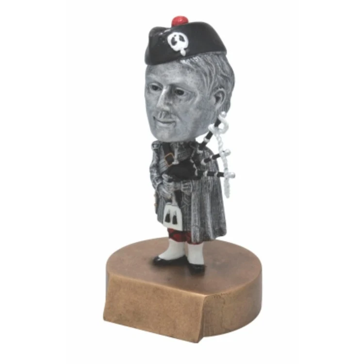 Scotsman - Highlander Mascot Bobble Head Figure 1