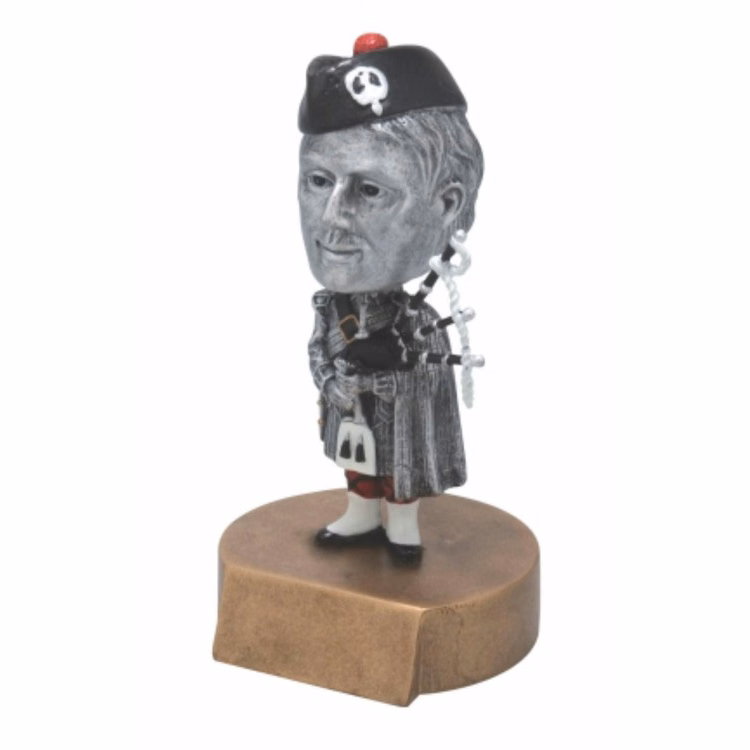 Scotsman - Highlander Mascot Bobble Head Figure