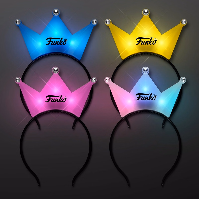 LED Crown Tiara Headbands, Princess Party Favors