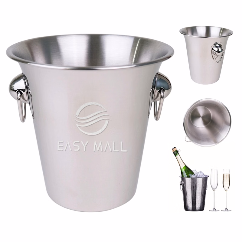 Champagne Wine Beer Bottle Ice Bucket Pail for Cocktail