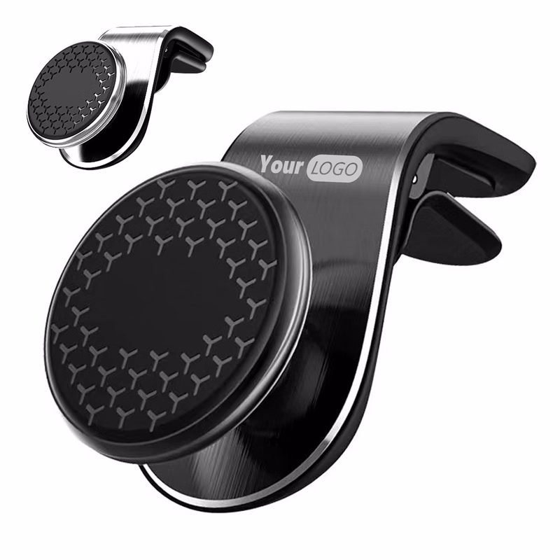 Metal Sleek Magnetic Car Vent Mount ?C Customizable Phone Holder