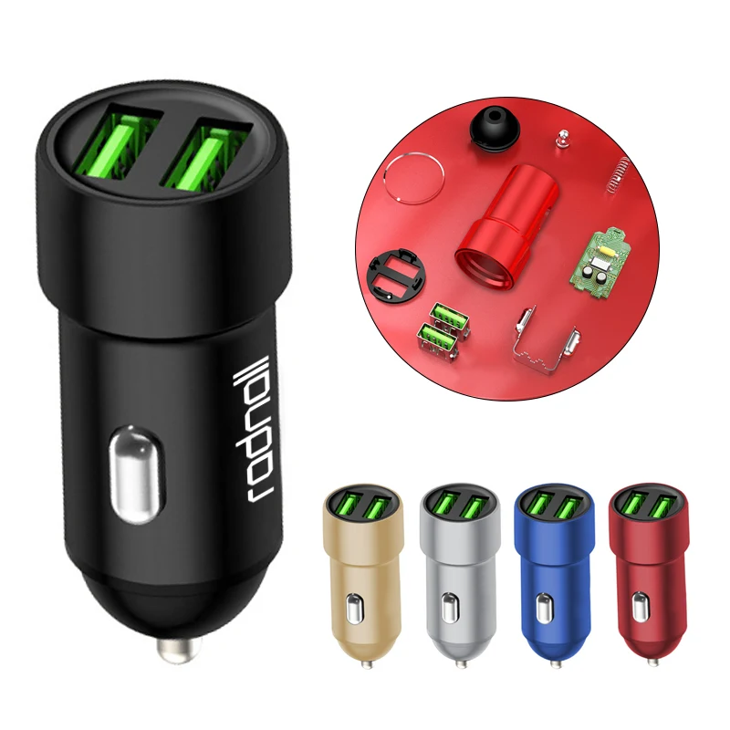 Dual Port USB Car Charger 1