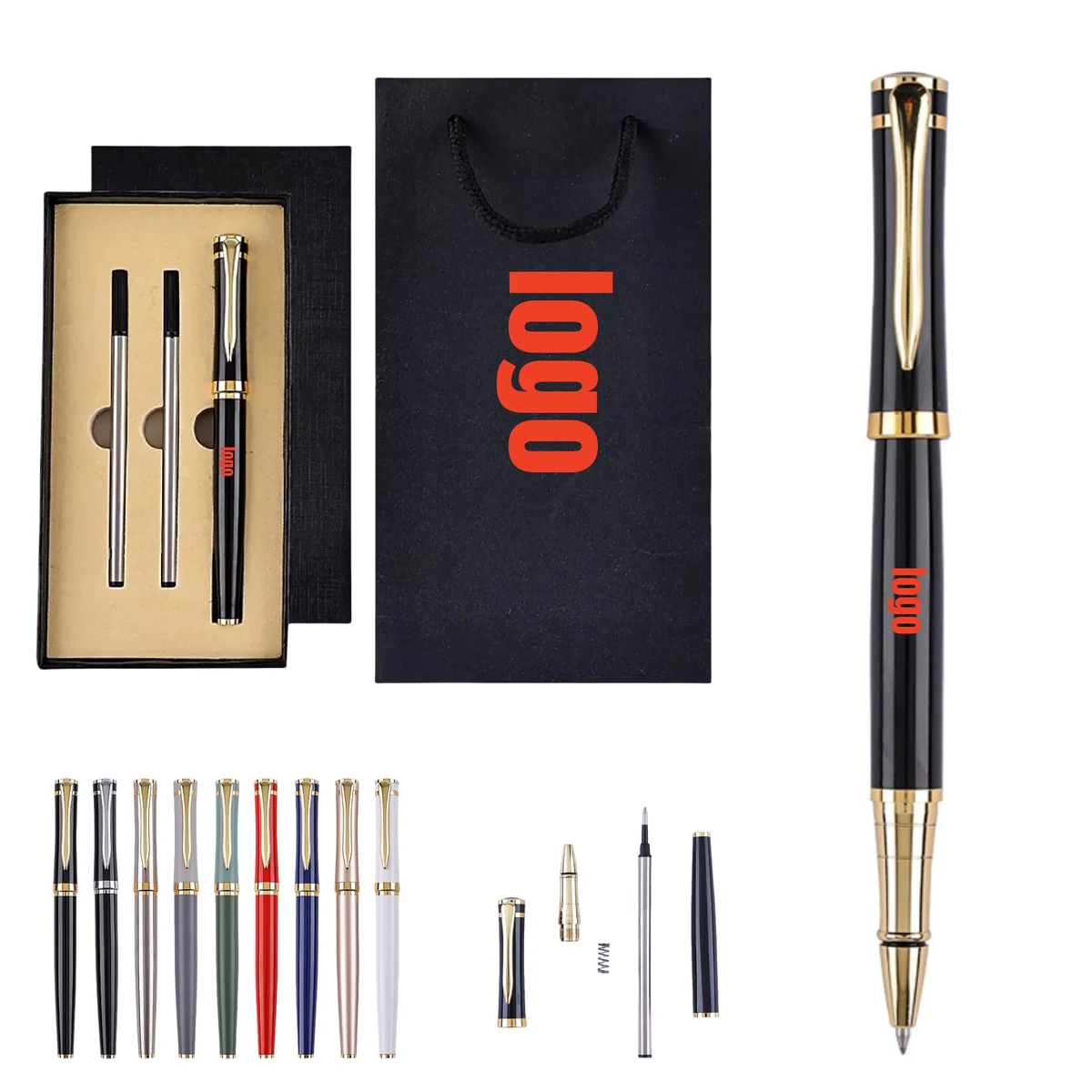 Executive Metal Pen ?C Piano Finish, Gift Box, Custom Logo 1