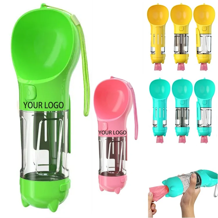 Multifunctional Portable Pet Water Bottle Dispenser 1